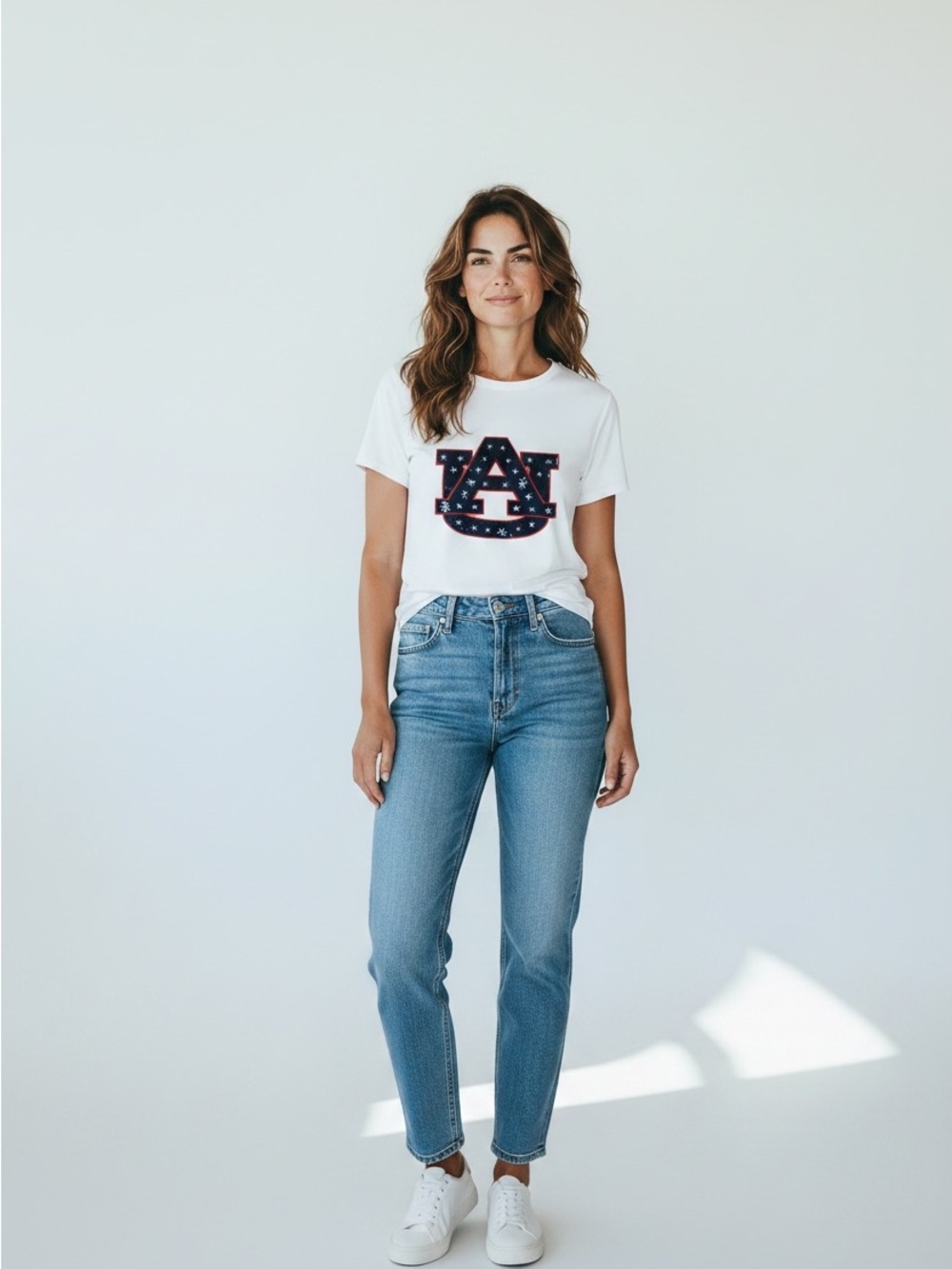 Queen of Sparkles Auburn Tee